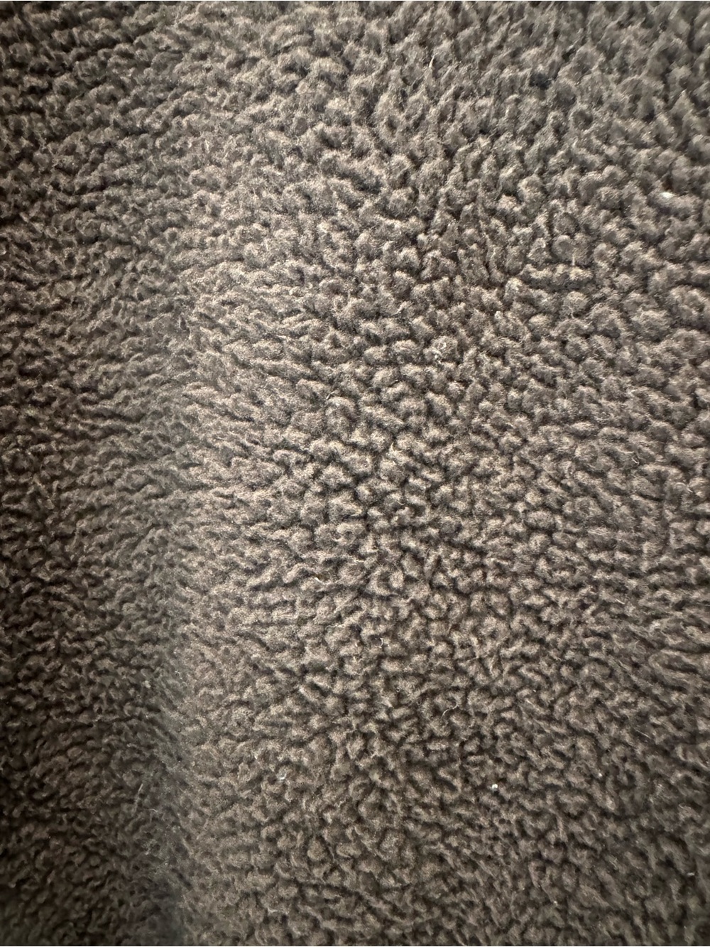 We The Free Plush Sherpa Pullover in Chocolate Brown XL - Picture 3 of 4